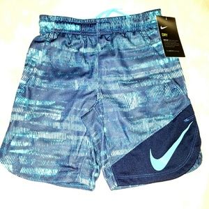Nike Navy & Lt Blue Dri Fit Shorts